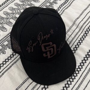 New Era Black San Diego Hat